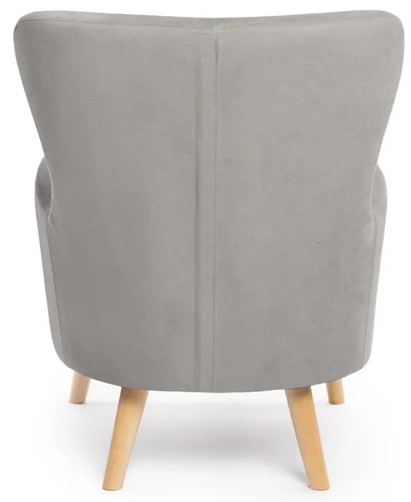 Poltrona grigio chiaro Noemye - Bonami Essentials