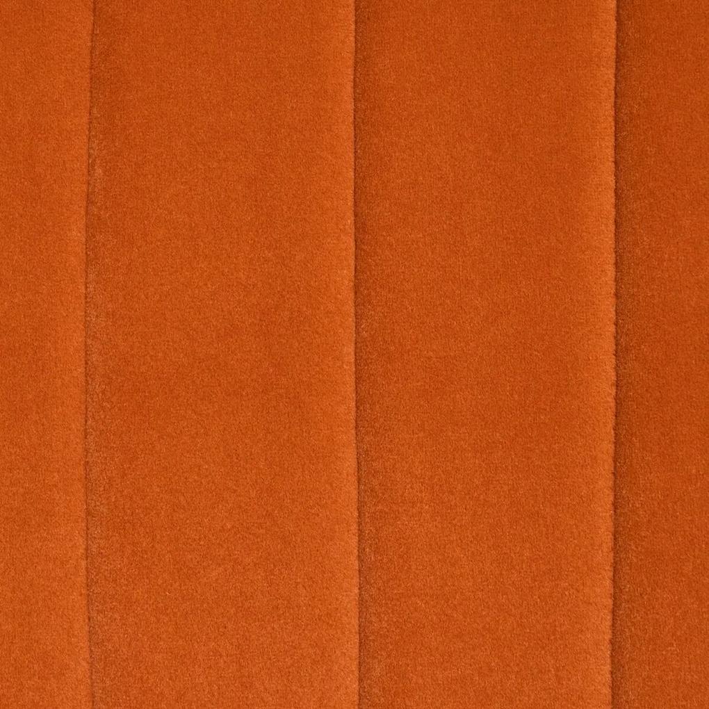 Poltrona 63 x 50 x 83 cm Tessuto Sintetico Legno Arancio