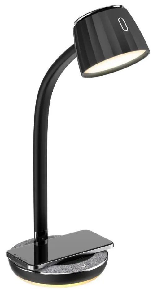 Immax NEO 08996L - Lampada da tavolo LED dimmerabile con un ricarica wireless PERLA LED/6W/230V