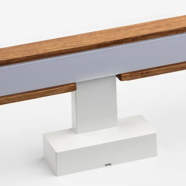 Brilagi-Illuminazione a LED per specchi da bagno WOODY MIRROR LED/12W/230V IP44 quercia/bianco