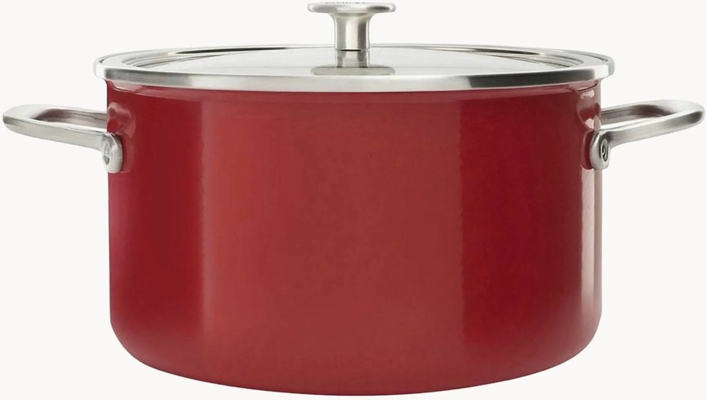 Pentola antiaderente con coperchio Red