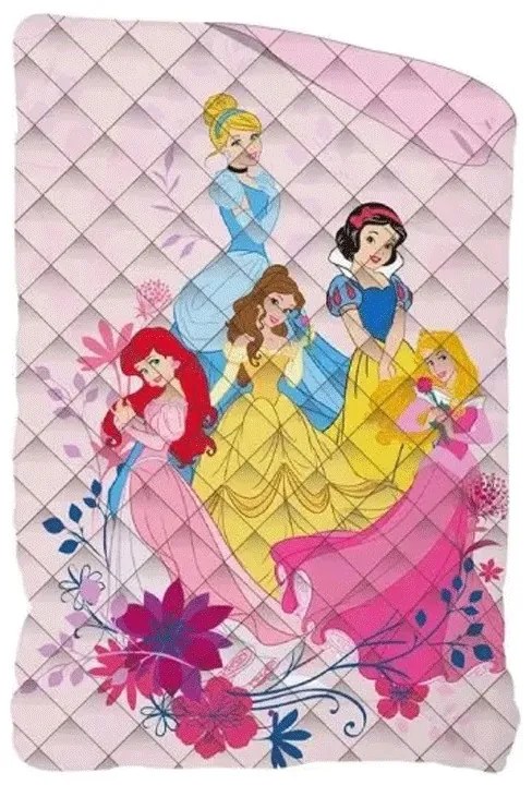 Trapunta invernale letto singolo Principesse Disney  Colore Rosa, Dimensioni e Misure Singolo