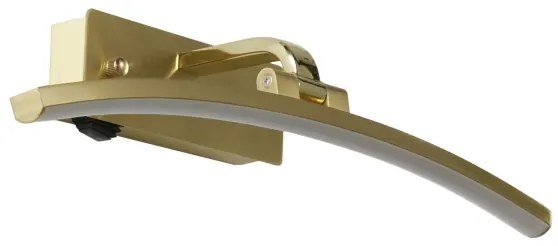 Searchlight 79821-40SB - Lampada LED SANTORINI LED 8,2W 230V ottone