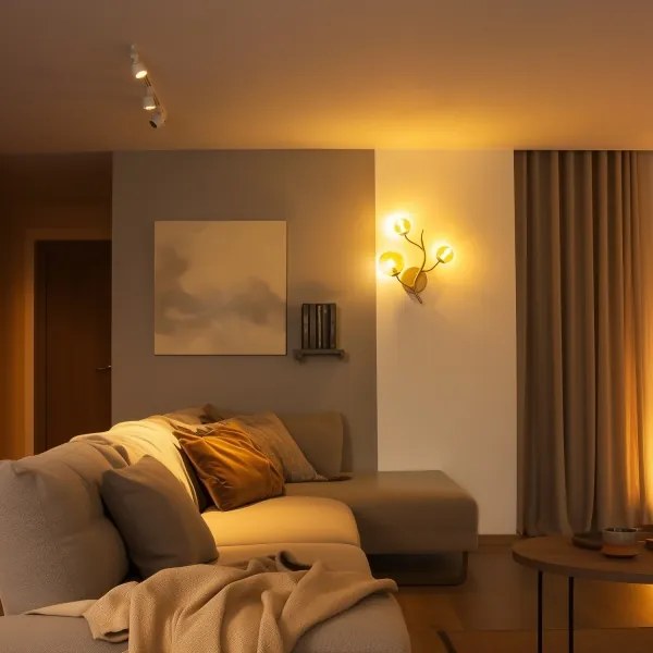 Brilagi - Applique a LED MISTEL 3xG9/3W/230V oro