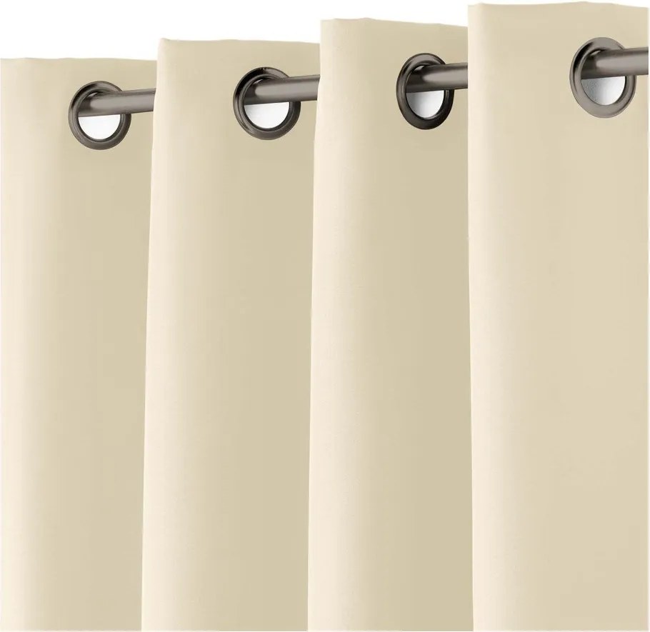 Tenda beige 140x180 cm Essentiel – douceur d'intérieur