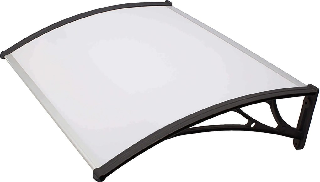 MISA - pensilina in policarbonato opaco porta ingresso