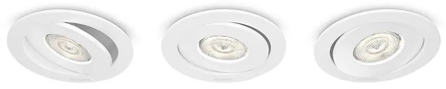 Philips 59183/31/16 - SET 3x Lampada LED da incasso ASTEROPE LED/4,5W/230V