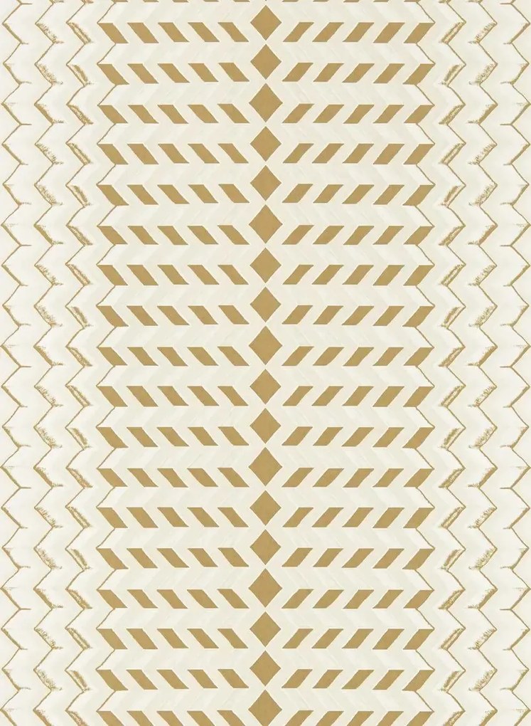 Clarke & Clarke Carta da parati Fragment - Natural/ Gold
