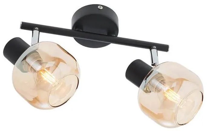 Redo 04-484 - Luce Spot AMBER 2xE14/28W/230V