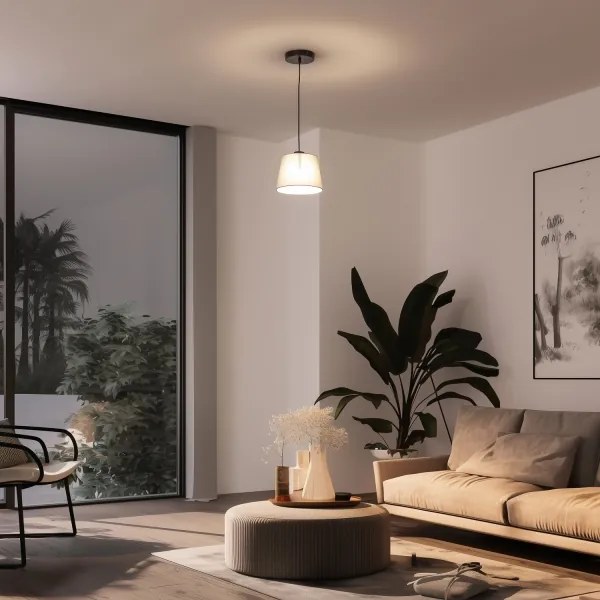 Brilagi - Lampadario a sospensione LED CERIA 1xE27/40W/230V Ø 20,5 cm grigio