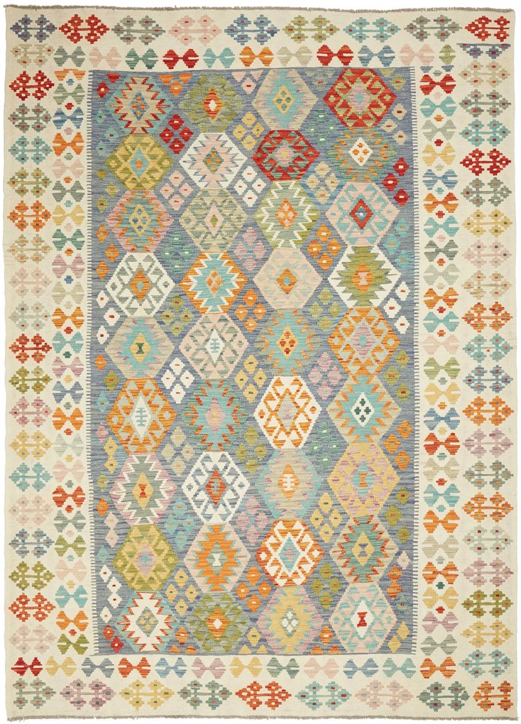 Kilim Tappeto 200 x 290 (Pakistan) Tessuto A Mano