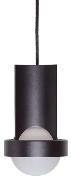 Loop Lampada a Sospensione Single Small w/Sphere III Dark Grey - Tala