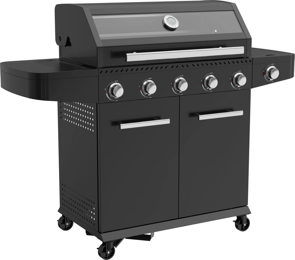 LEVOR - barbecue 5 fuochi + 1