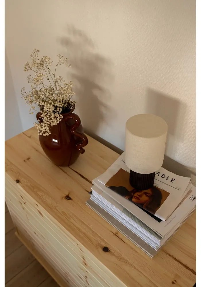 Cassettiera in legno di pino naturale Kommo - Karup Design