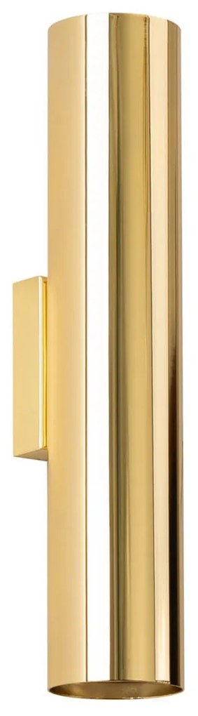 Lampada da parete 2xGU10 Oro in acciaio LAGOS 2