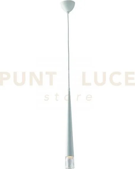 Lampadario a sospensione lancelot bianca 1 luce attacco gu10 6x181c...