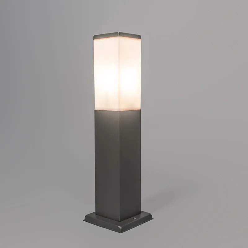 Lampada da esterno intelligente grigio scuro 45 cm incl. Wifi P45 - Malios