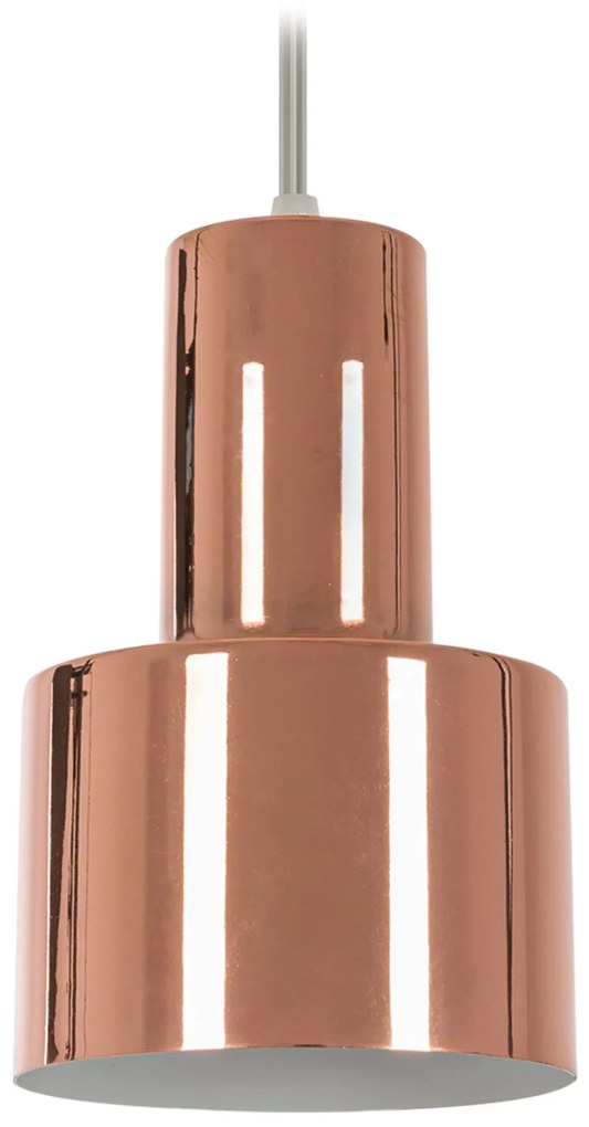 Lampada Da Soffitto Metallico Rose Gold