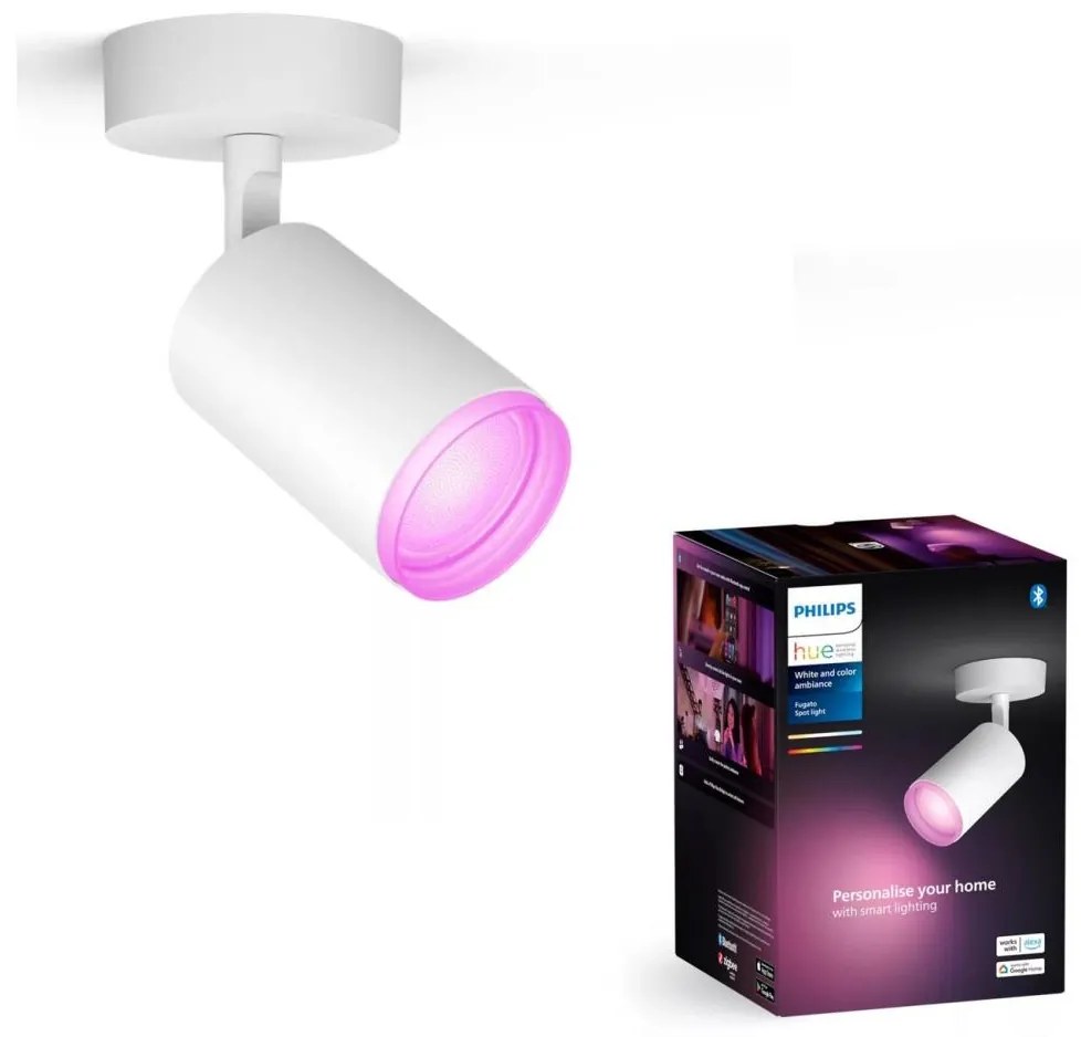 Philips - LED RGBW Faretto dimmerabile Hue FUGATO 1xGU10/4,2W/230V bianco