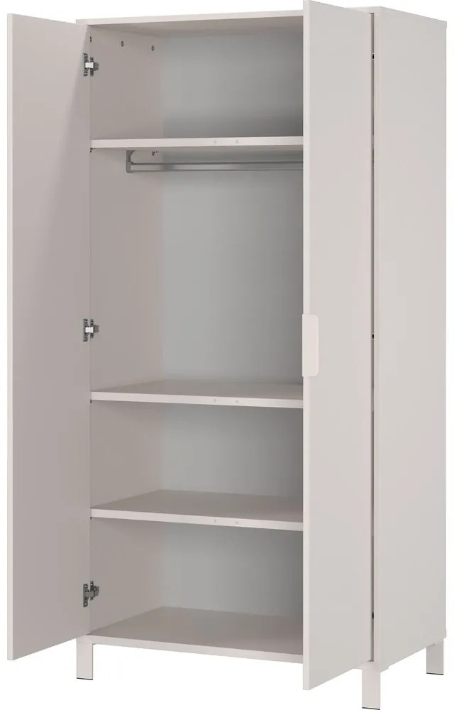 Armadio per bambini color crema 89x180x54 cm Alkmaar – Germania