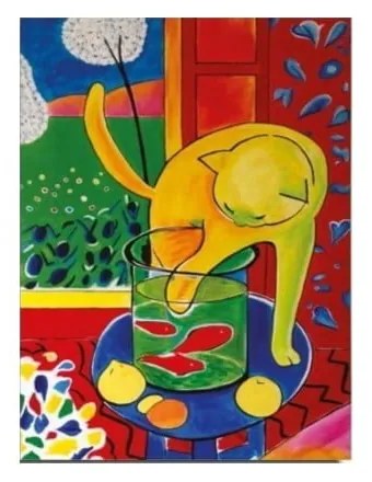 Riproduzione murale su tela, 30 x 40 cm Henri Matisse - Wallity