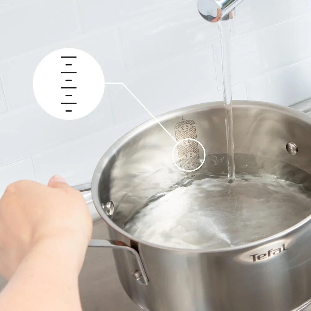 Set di pentole in acciaio inox 6 pezzi Delicious B925S655 - Tefal