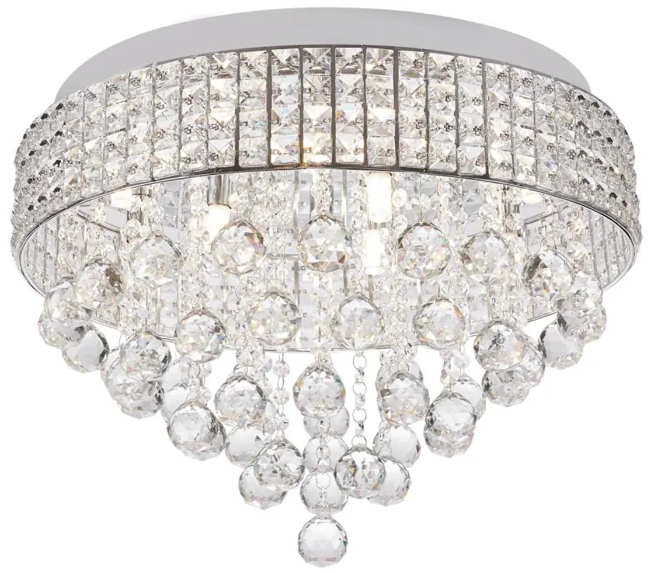 Zuma Line 19027-L - Plafoniera CAPRI 9xG9/25W/230V cromo