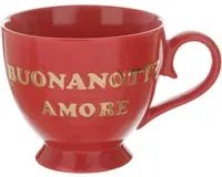 Tazza porcellana rossa Buonanotte Amore 500 ml Loving