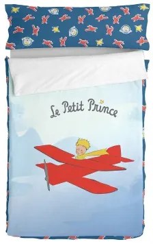 Copripiumino senza Imbottitura HappyFriday Le Petit Prince Son avion Multicolore 105 x 200 cm