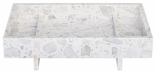 Blomus - Abento Marble Tray Nimbus Cloud Blomus