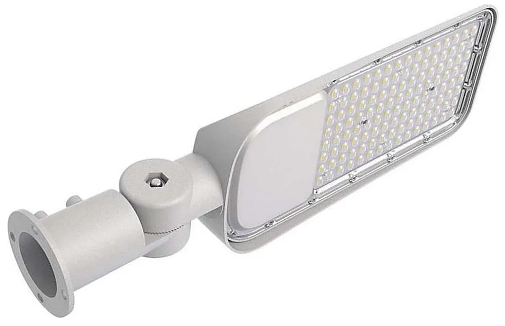 Lampione LED stradale SAMSUNG CHIP 100W 230V 4000K IP65 grigio