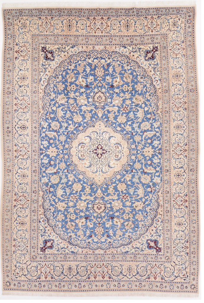 Nain Tappeto persiano 250x360 (Iran) Annodato A Mano