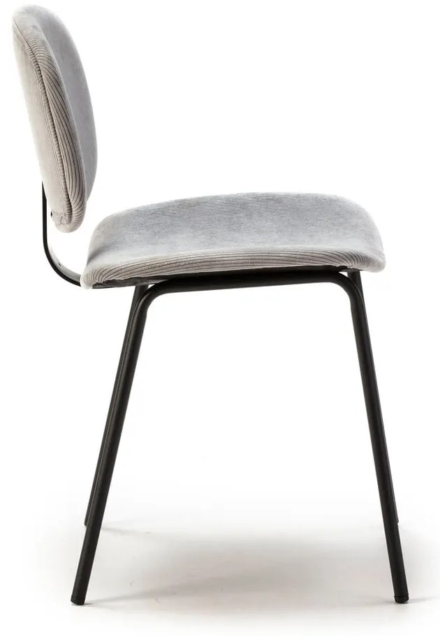 Sedie da pranzo grigie in set di 2 Arus - Marckeric