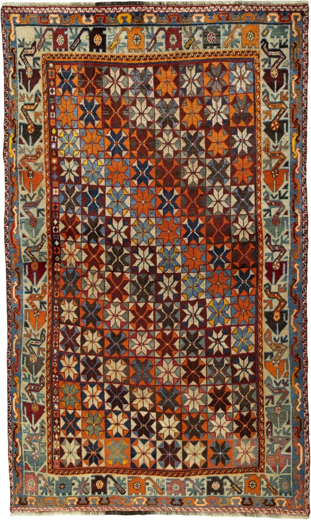 Gabbeh Tappeto persiano 230 x 140 (Iran) Annodato A Mano