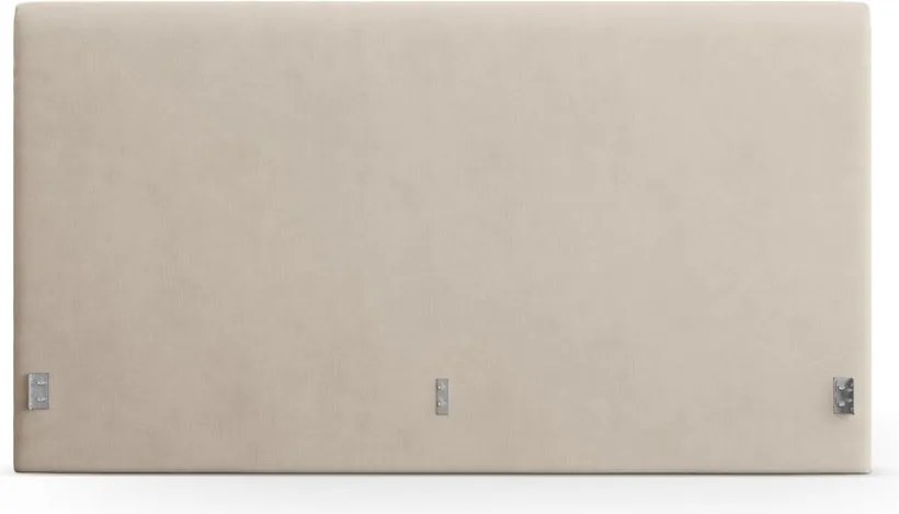 Testiera marrone chiaro in imbottito 190,5x100 cm Remo – Micadoni