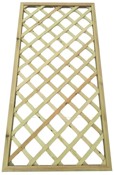 Pannello grigliato in legno L 90 x H 180 cm, spessore 5 mm