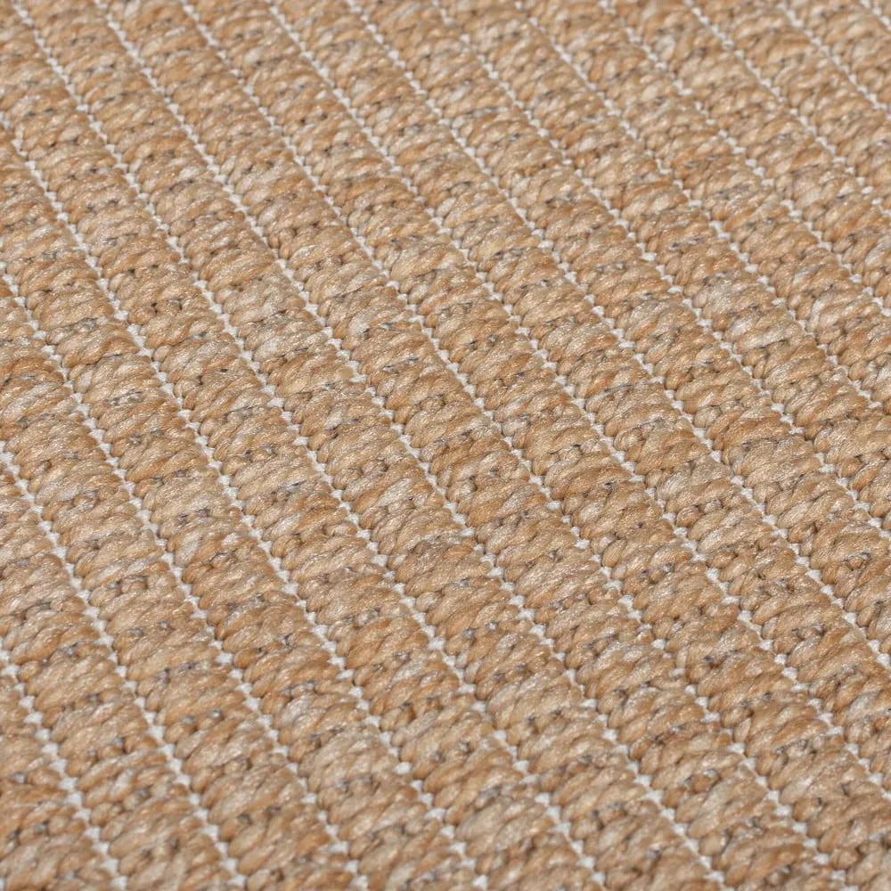 Tappeto per esterni in colore naturale 133x170 cm Weave - Flair Rugs