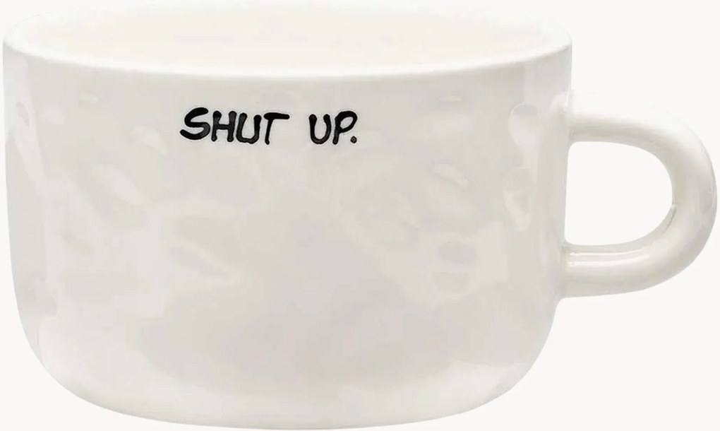 Tazza in ceramica Shut Up