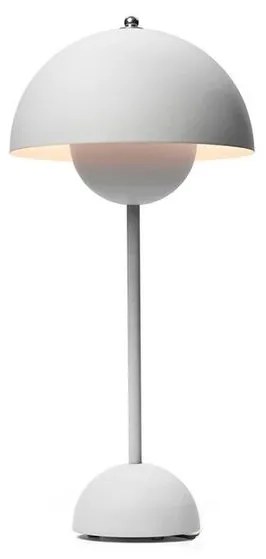 &Tradition - Flowerpot VP3 Lampada da Tavolo Matt Light Grey &Tradition