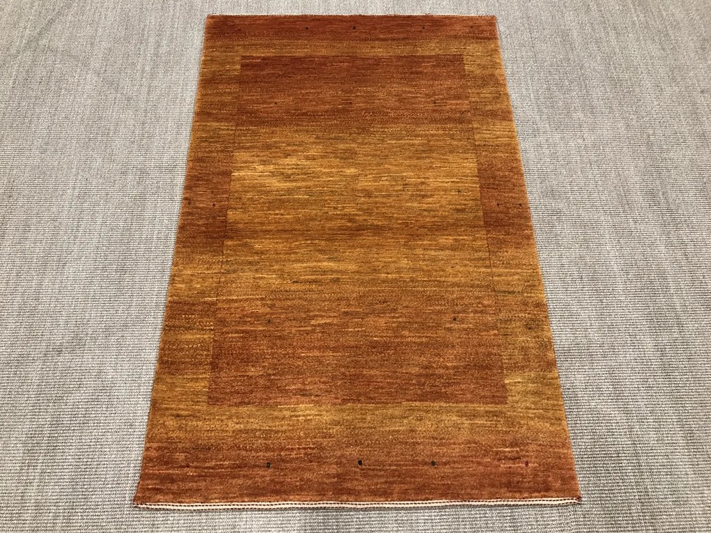 Loribaft Tappeto 160 x 100 Giallo (Iran) Annodato A Mano