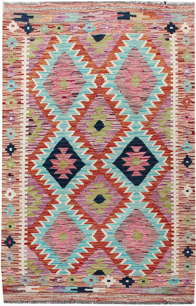Kilim Tappeto orientale 100x160 (Pakistan) Tessuto A Mano