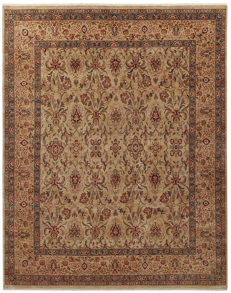 Tabriz Tappeto orientale 300x240 (Indian) Annodato A Mano
