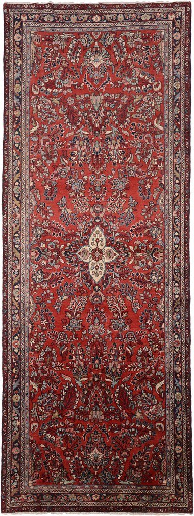 Mehraban Tappeto persiano 410 x 150 (Iran) Annodato A Mano