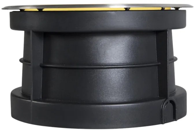 Set di 2 faretti da terra moderni in acciaio con LED 20W - Bridge