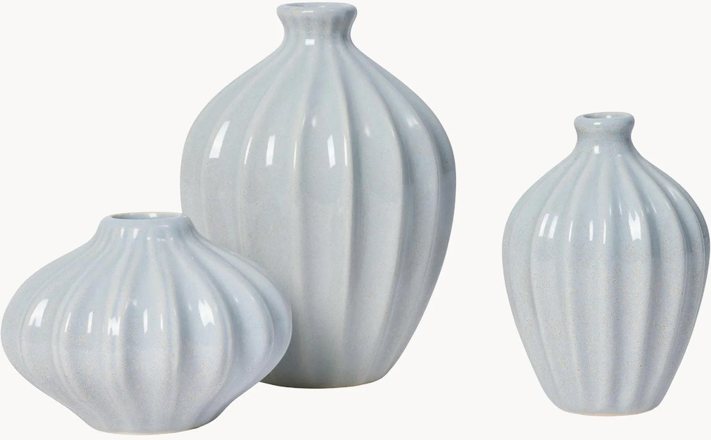 Set di 3 vasi in ceramica Amalie