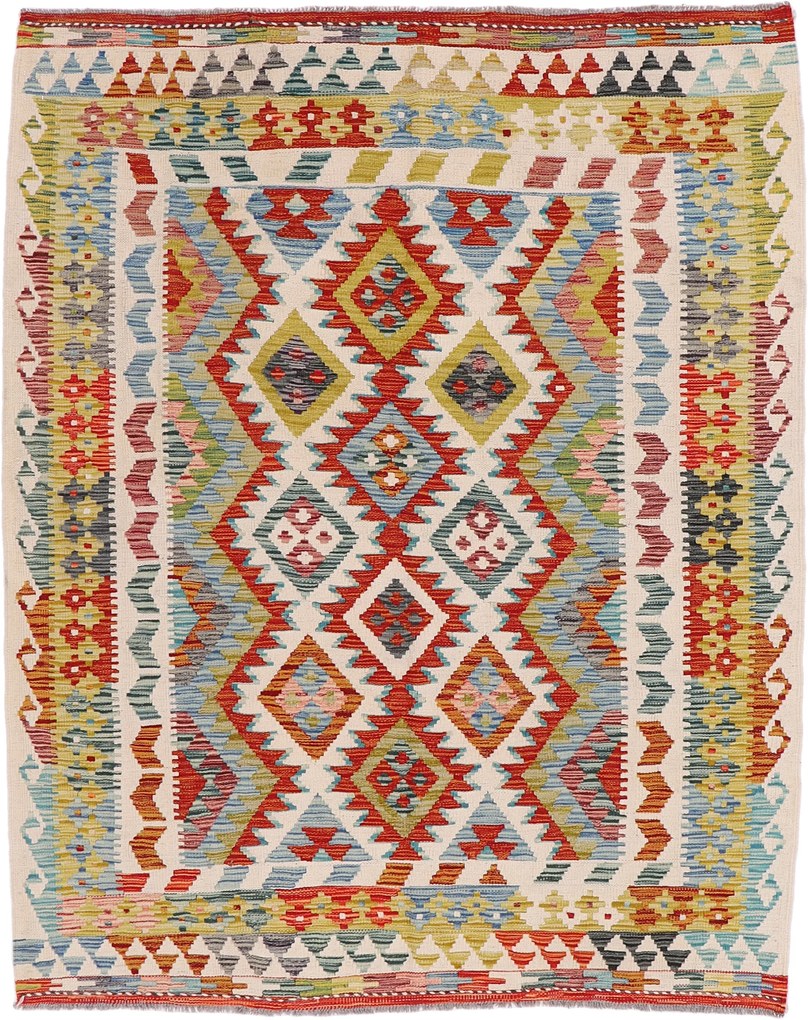 Kilim Tappeto orientale 200x160 (Pakistan) Annodato A Mano