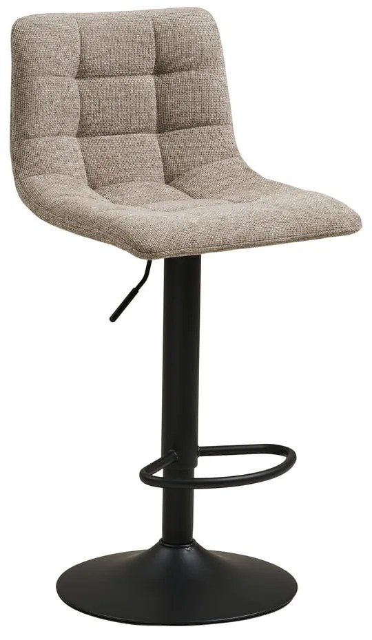 Sgabello da bar beige imbottito con altezza regolabile (altezza della seduta 61 cm) Middelfart – House Nordic