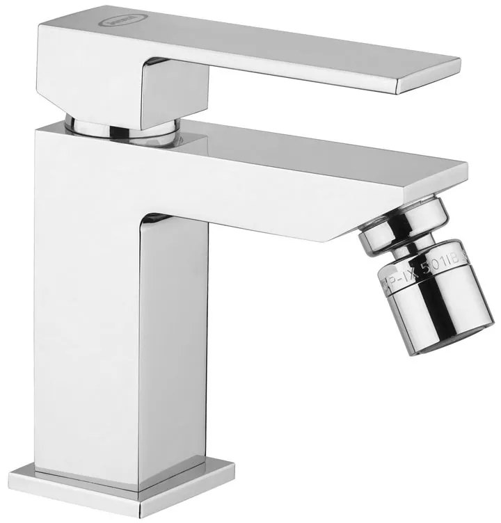 Rubinetto per bidet getto laminare cristallino Nut JACUZZI RUBINETTERIA cromo lucido