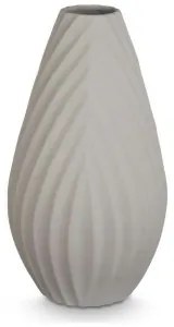 Vaso Righe Grigio Ceramica 26 x 49 x 26 cm