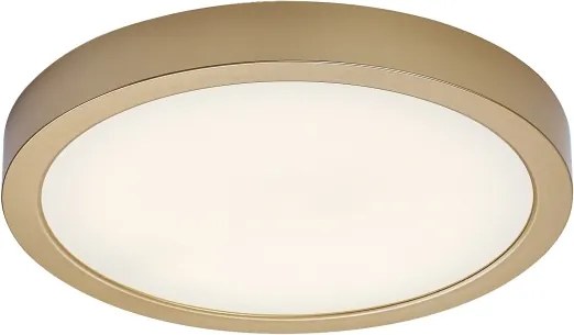 Rabalux 75079 - Plafoniera LED per bagno SHAUN PLUS 30W/230V Ø 30 cm IP44 dorata